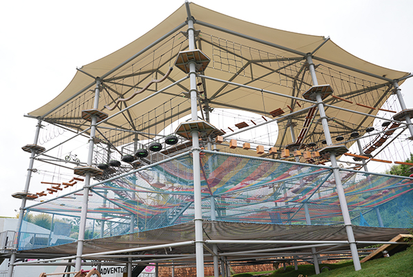 云南大理云想山路极公园水晶塔重磅落地